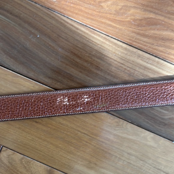 A..Testoni leather belt - Picture 5 of 7